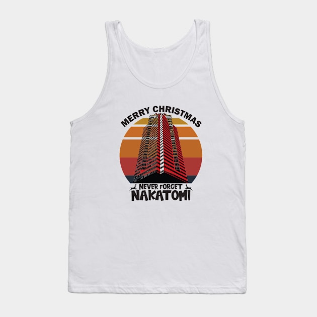 Nakatomi Plaza - Never Forget Tank Top by aidreamscapes